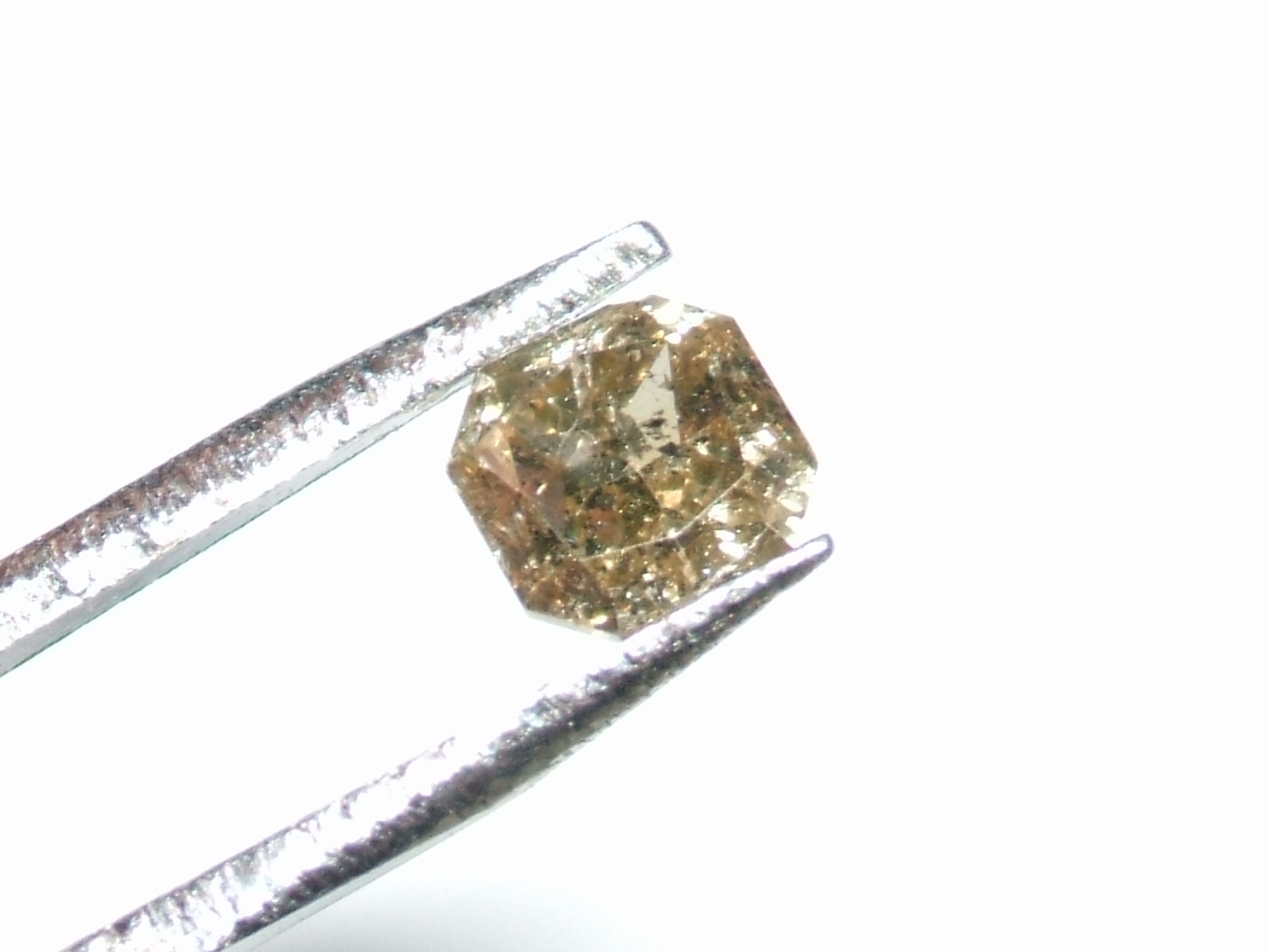 fancy diamant lichtbruin 0.26 caraat