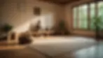 A peaceful meditation space illustrating mindfulness