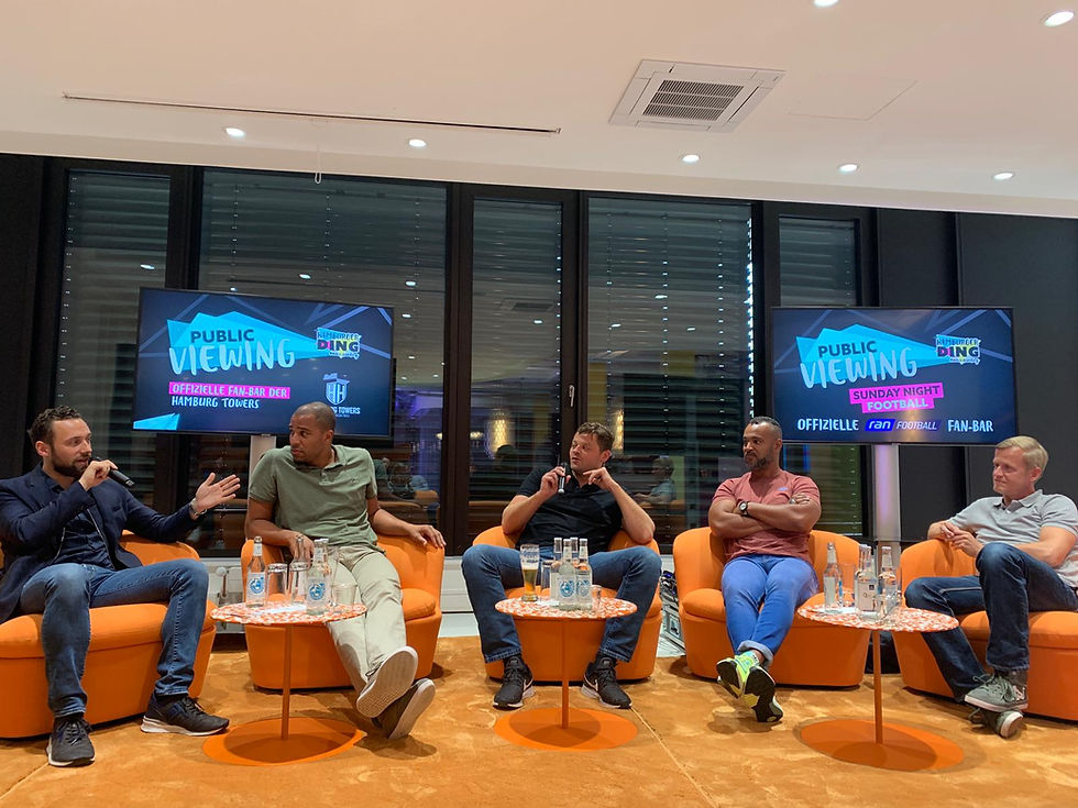 American Football im Hamburger Ding, dem coolsten Coworking Space auf dem Kiez
