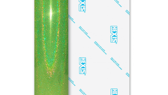 Fluorescent Yellow Holo Glitter Gloss SAV