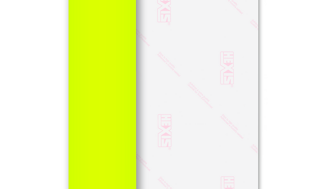 Neon Yellow Puff HTV