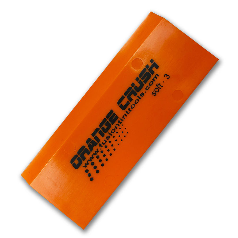 FUSION 125mm Orange Crush Soft Squeegee Blade