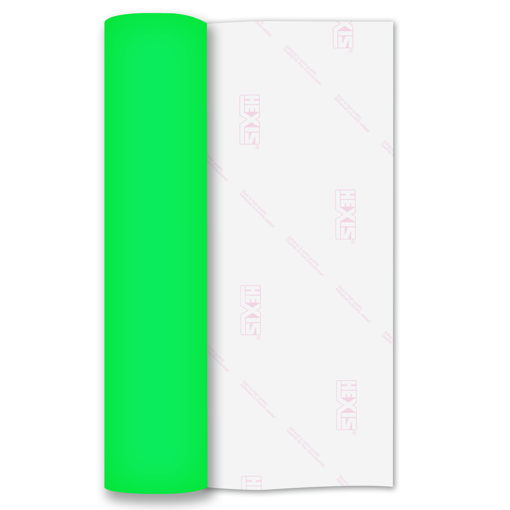 Neon Green Premium Flock HTV