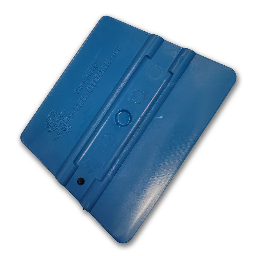 YELLOTOOLS ProWrap 100mm Shore 62 Plastic Blend Squeegee