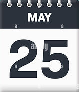 may-25-calender-page-sheet-with-date-25th-of-may-on-cyan-bluegreen-background-2N4N9W1_edit