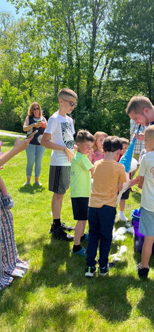 Bubble foam is total fun