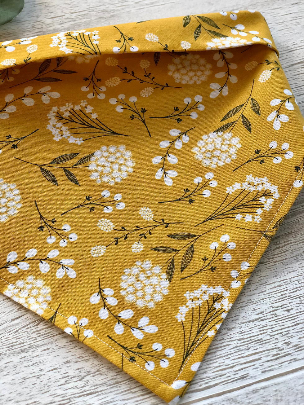 Thumbnail: Pet Scarf in Mustard Floral