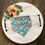 Thumbnail: Reversible Pet Scarf in Green Flowers & Arrows