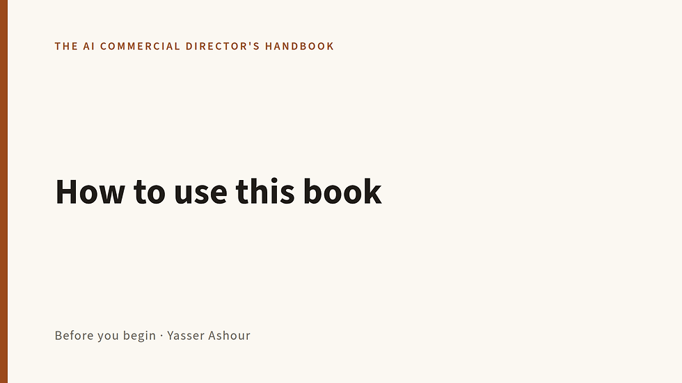 How to use this book