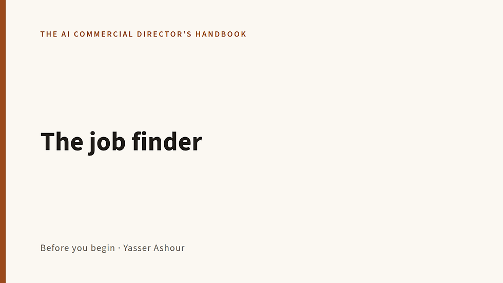The job finder