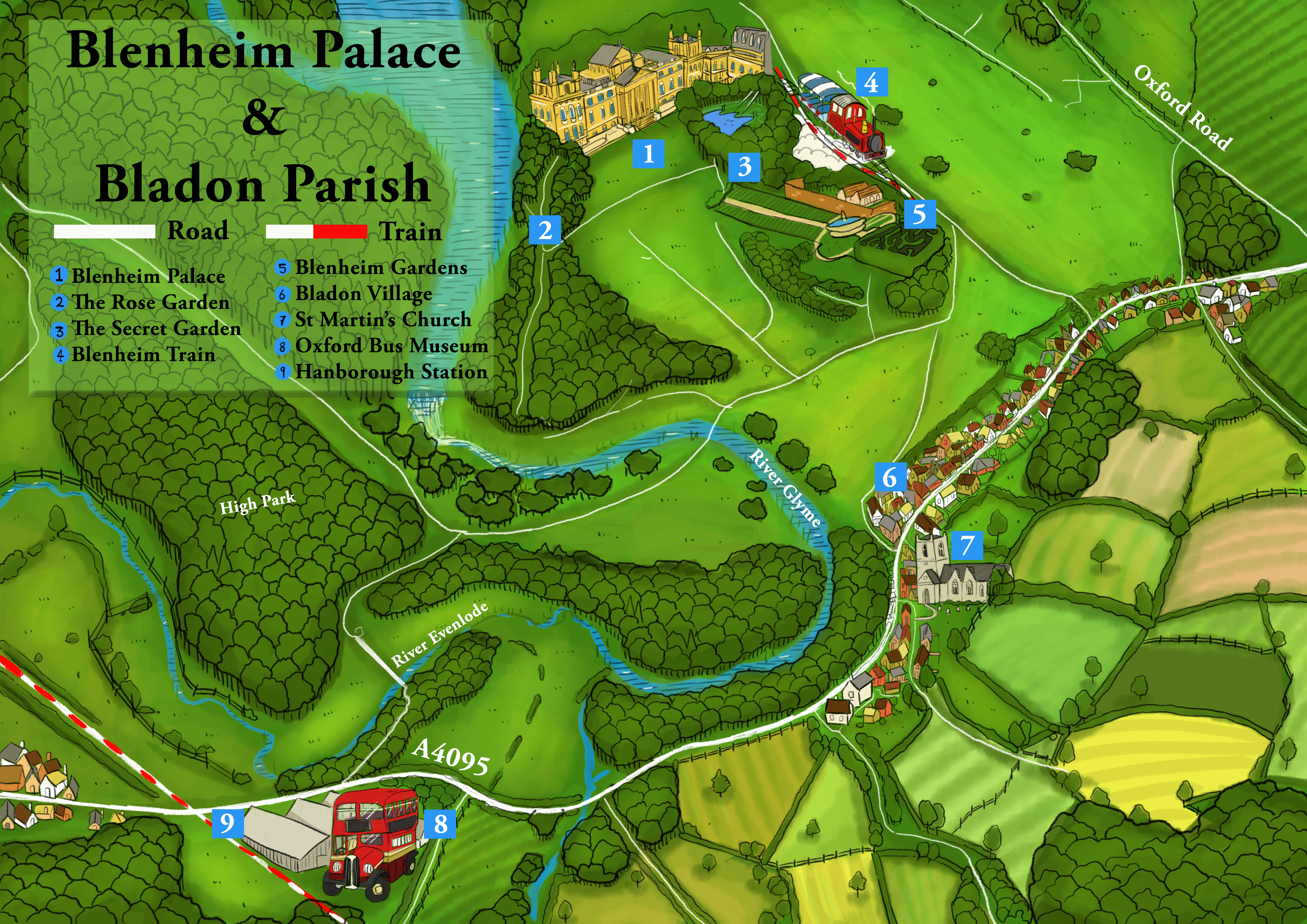 New Map Blenheim