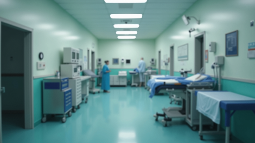 Close-up view of a wildlife rehabilitation center with medical equipment