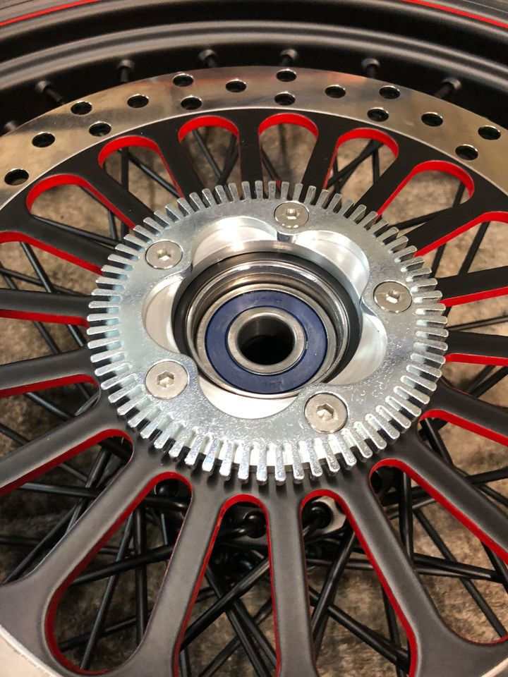 Thumbnail: Harley to Victory Wheel Conversion Kit 2000-2017