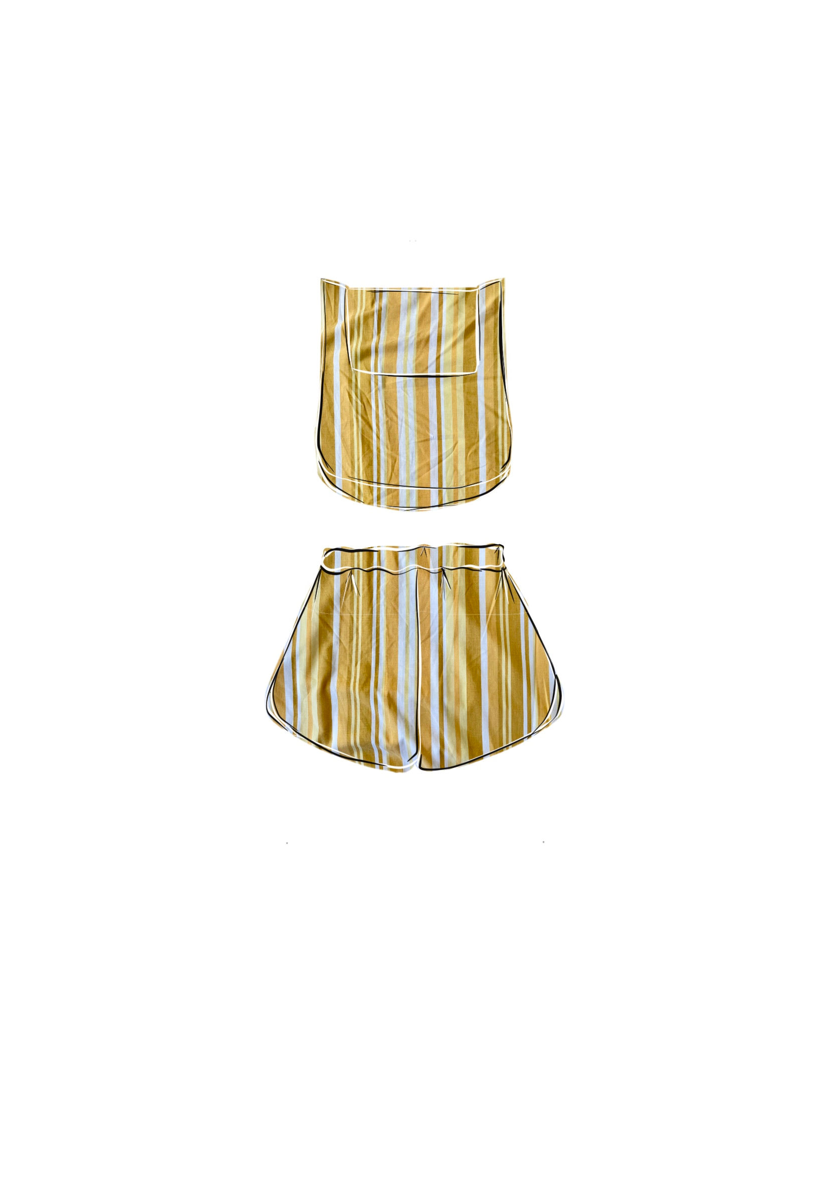 The Paula Set - Sunset Stripe