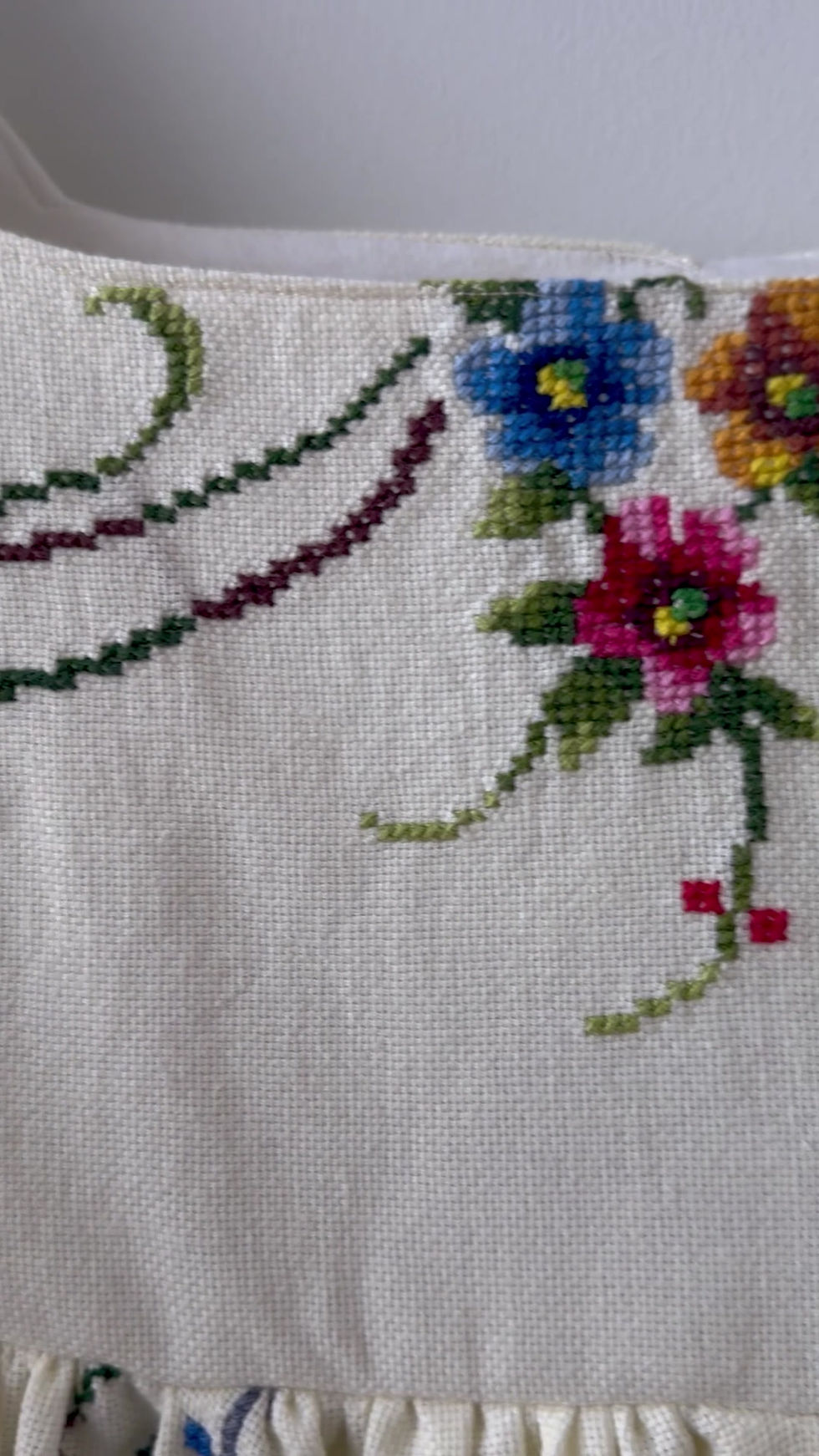Thumbnail: Loretta Dress - Linen Floral (long)