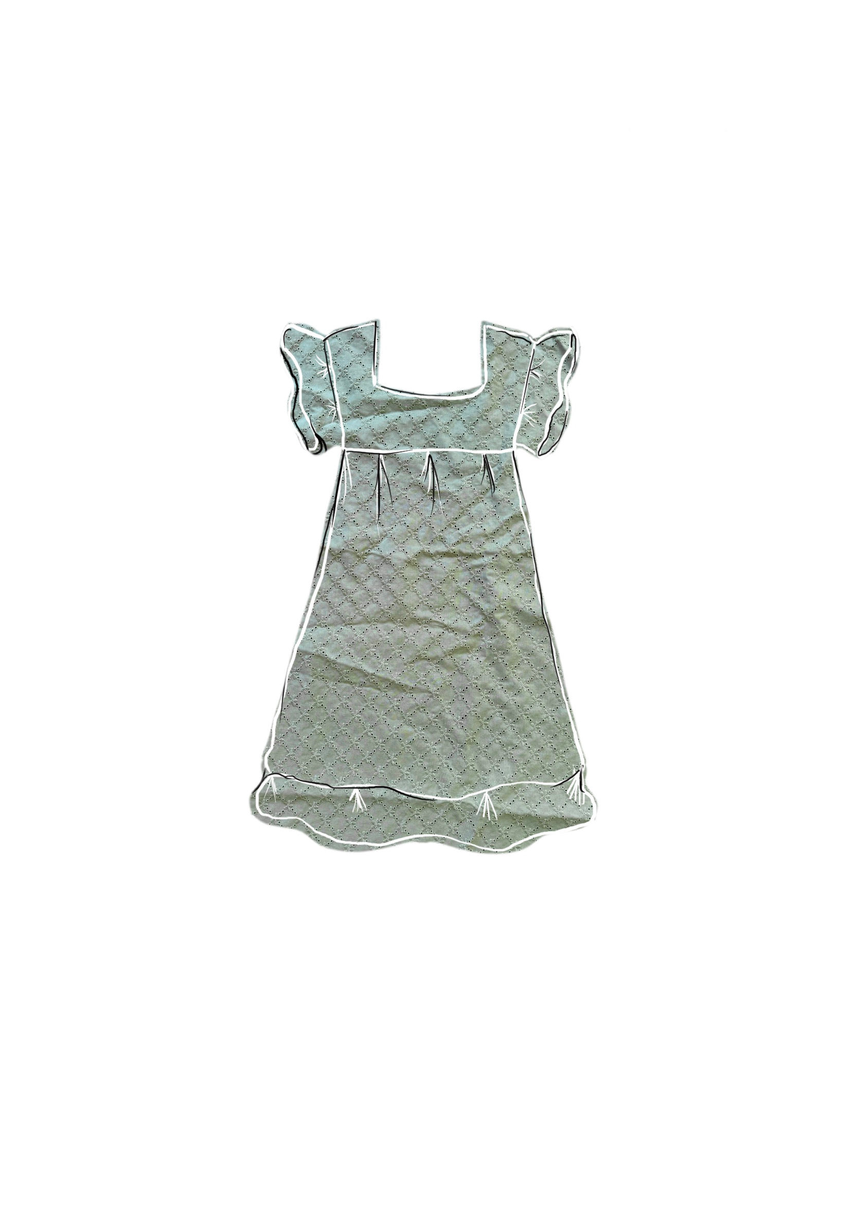 The Loretta Dress - Spring Sea Foam