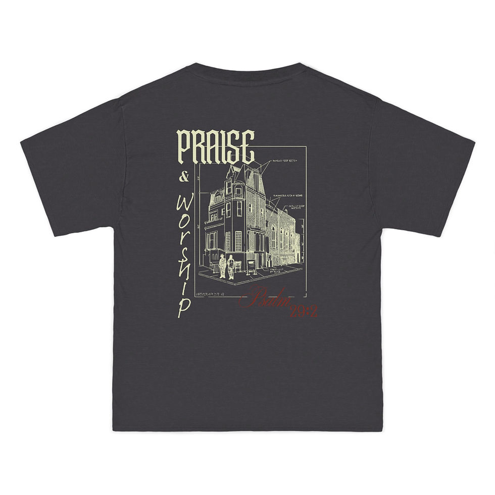 Thumbnail: "Praise & Worship" Vintage Back Design