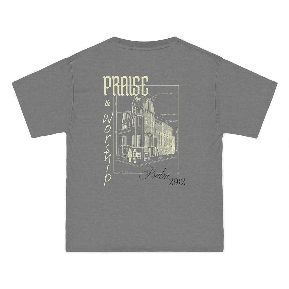 Thumbnail: "Praise & Worship" Vintage Back Design