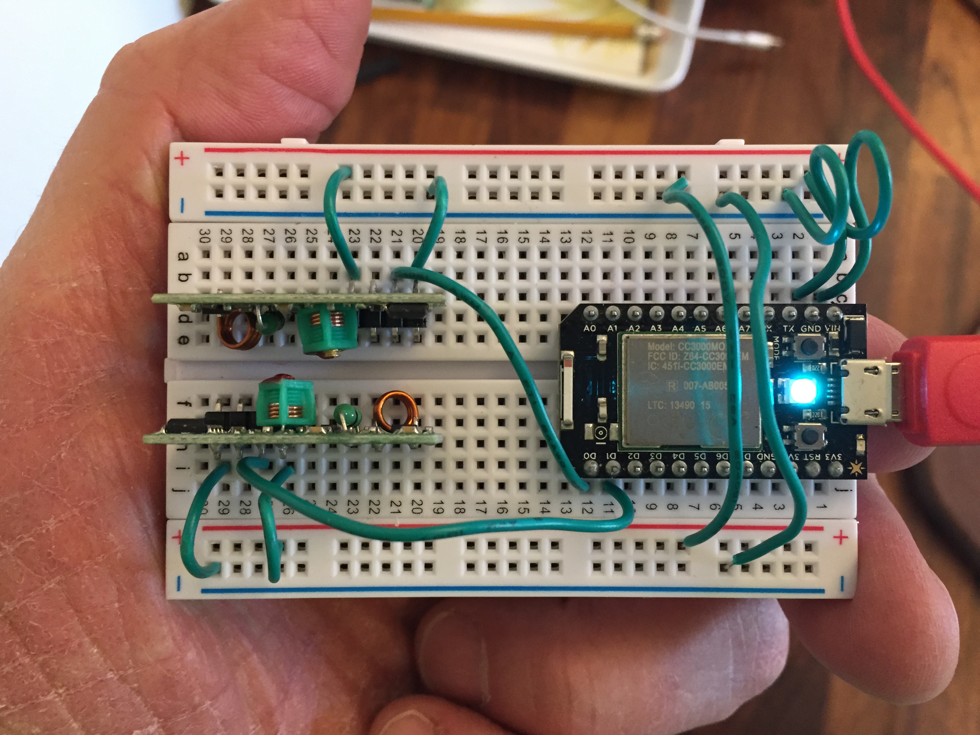 Particle Photon breadboard