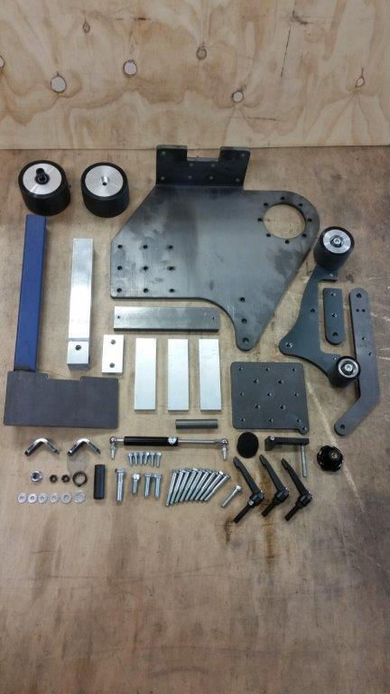 Thumbnail: 84 engineering - SM-72 bench grinder - 2x72" (50mmx1830mm) - KIT version