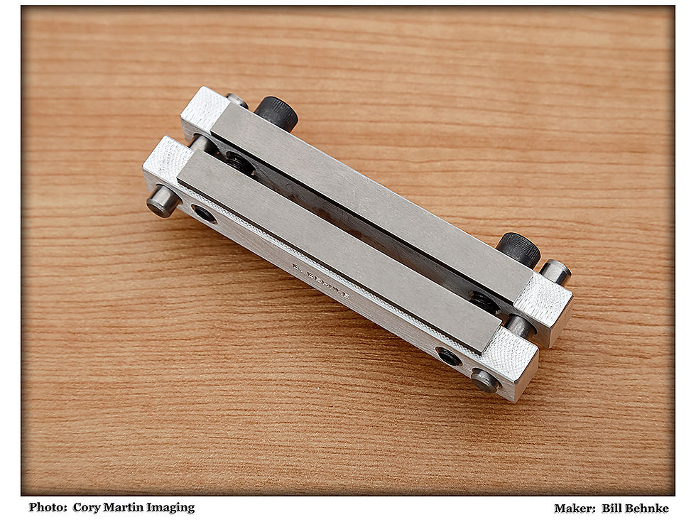 Thumbnail: Knife making File Guide - 6061 T6 Aluminium + Carbide - Bill Behnke