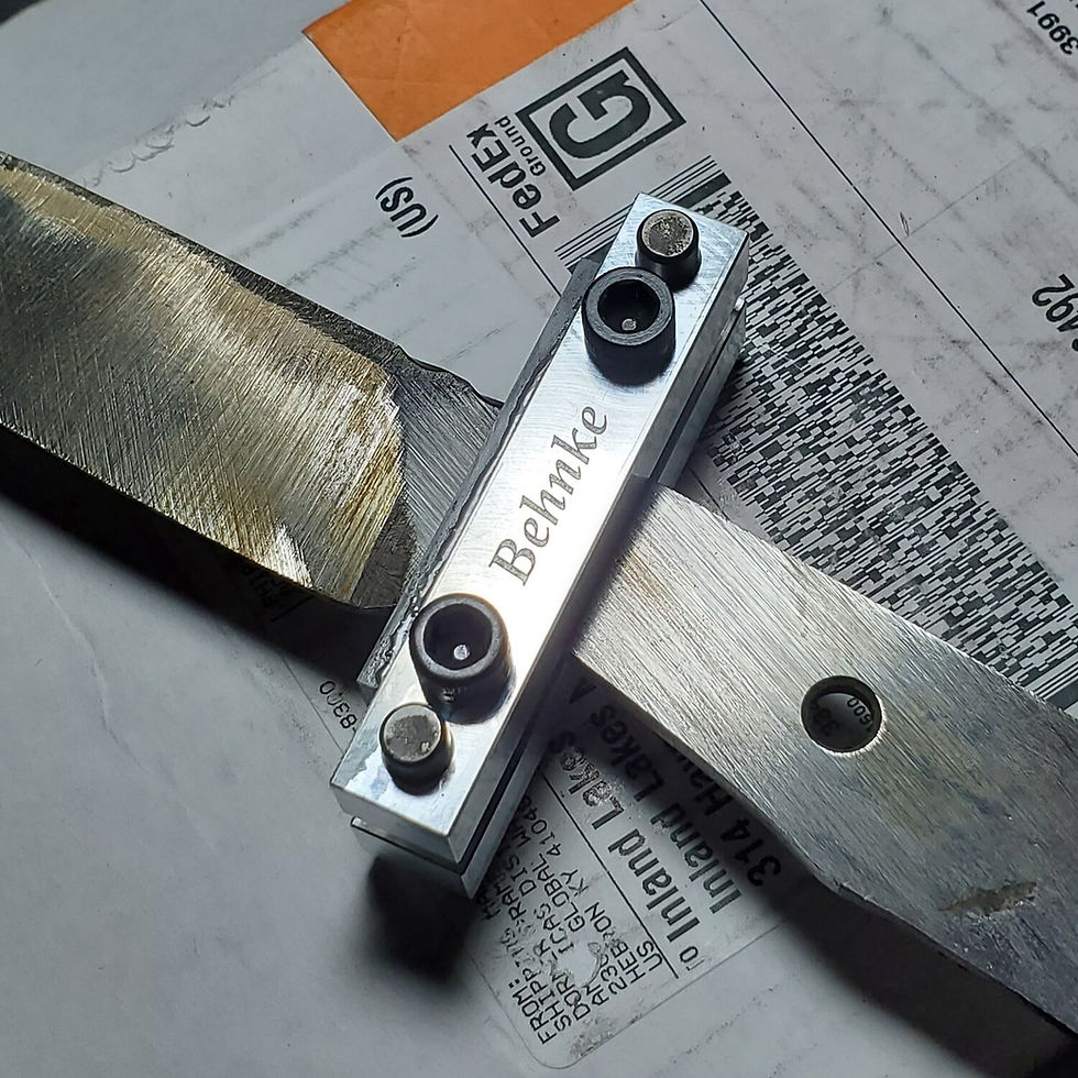 Thumbnail: File Guide "Mini" - 6061 T6 Aluminium + Carbide - Bill Behnke
