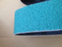 Alumina Zirconia abrasive belt - 100mm x 1220mm (4" x 48") - Multitool MTA-484 Huvema Farrier