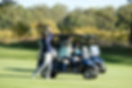 Golfer participating in the Summit Shootout charity fundraiser