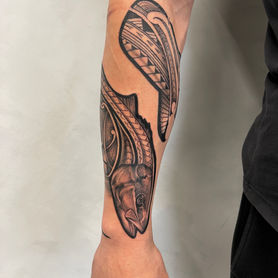Junior Silivaai Tattoo artist at Tattoo Gold Auckland New Zealand - Best Tattoo Studio Auckland Takapuna New Zealand