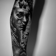 Ben Mcclay from the UK Long Story Short tattoo Guest Artist Tattoo Gold Takapuna Auckland New Zealand