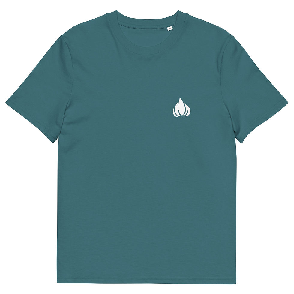 Thumbnail: Teal Garlic t-shirt