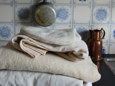 fibres textiles naturelles à teindre