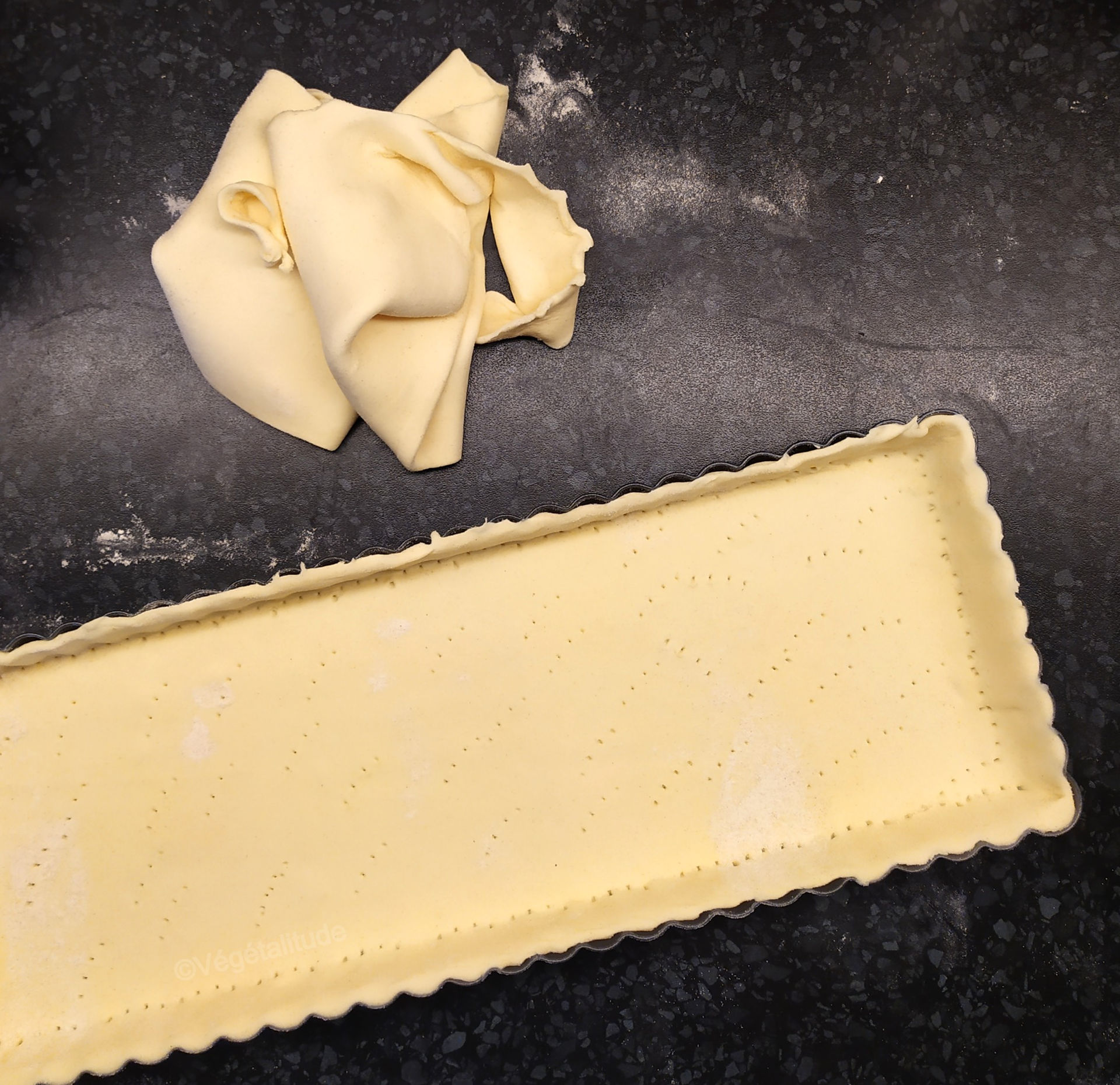 Fond de tarte pâte brisée