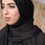 Thumbnail: BLACK Lace Jersey Hijab