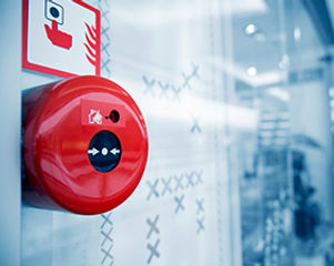 Red Fire Alarm