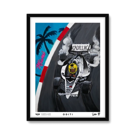 Cadillac F1 x Oditi collboration
