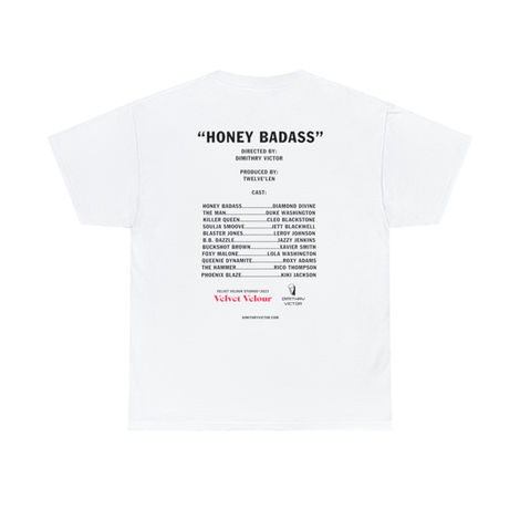 Honey Badass Pop Up t-shirt (back)