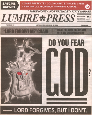 LORD FORGIVES CHAIN Promotional flyer