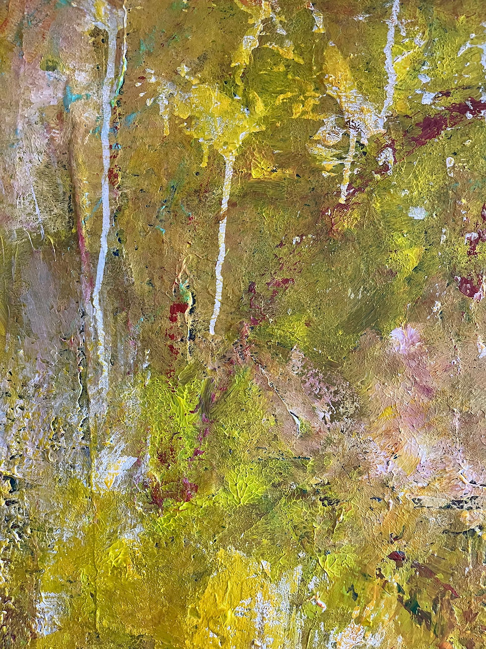 sehr großes gelbes bild gemälde leinwand