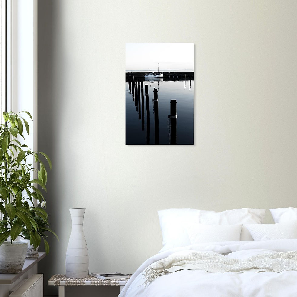 Miniatyrbild: Fine Art print - Barsebäcks hamn