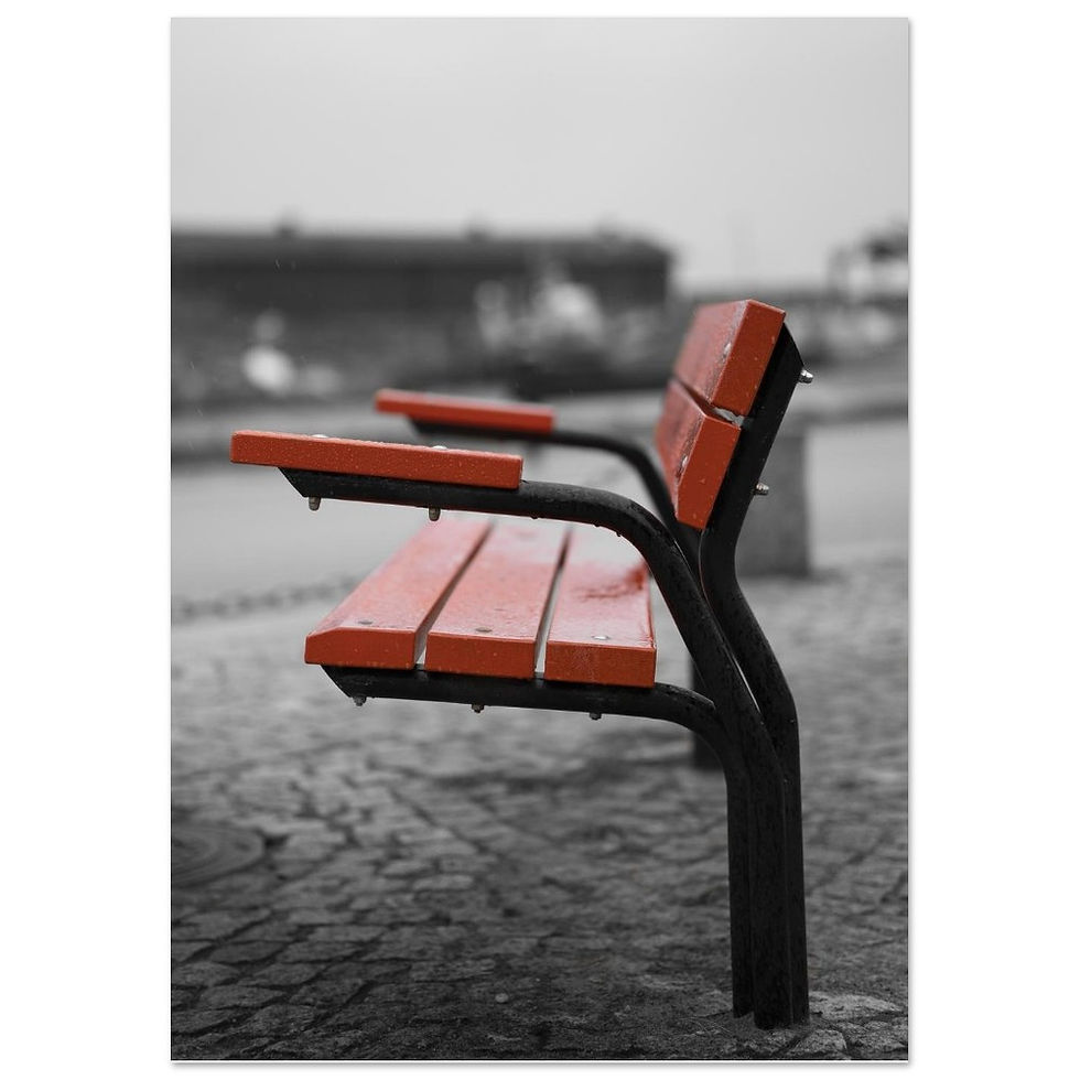 Miniatyrbild: Red bench