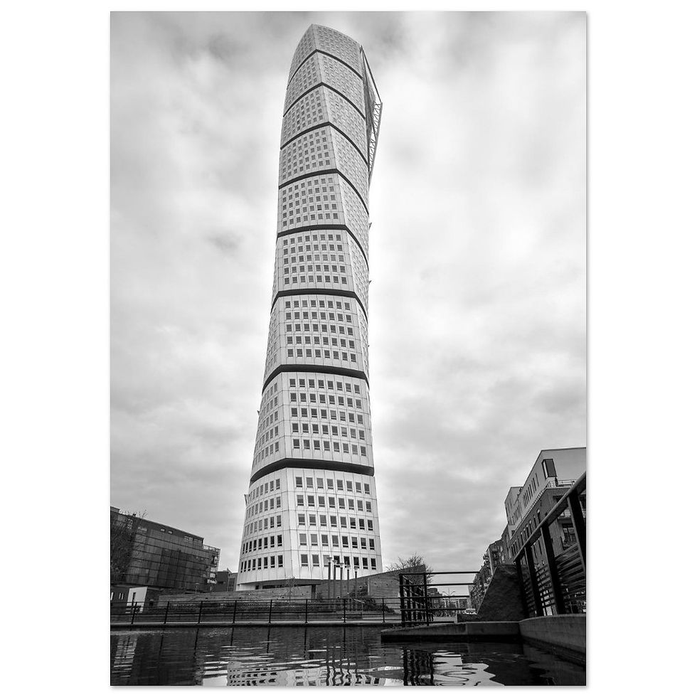 Miniatyrbild: Fine Art Poster - Turning Torso
