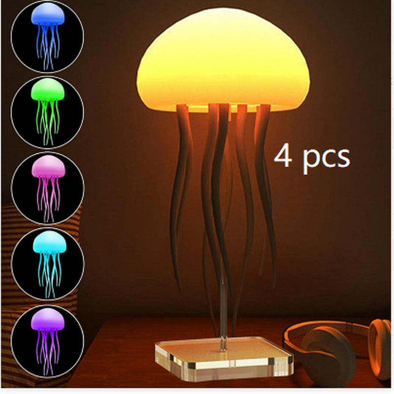 Thumbnail: Jellyfish Mood Lamp LED Jellyfish Night Light Portable Jellyfish Lamp Jellyfish 