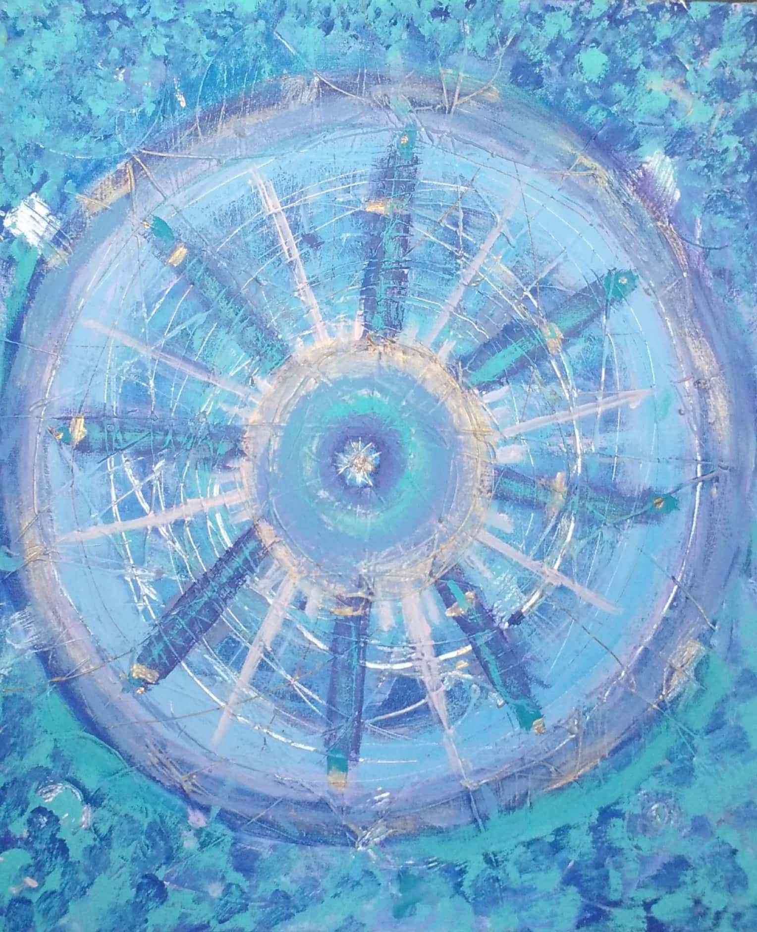 Mandala Azul