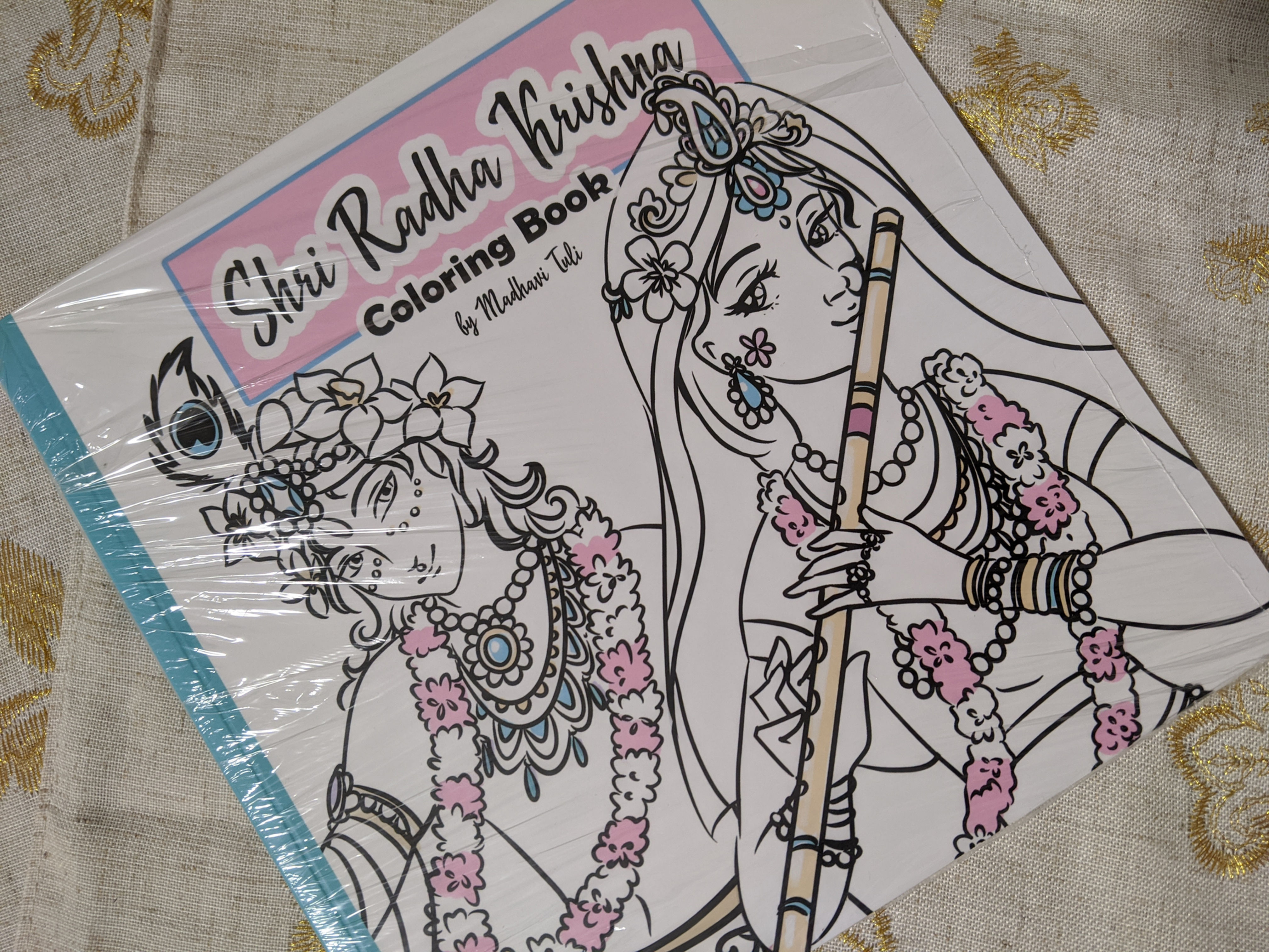Radha Krishn Coloring Book
