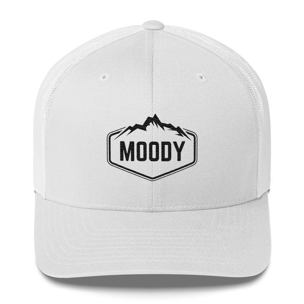 Moody Hat White