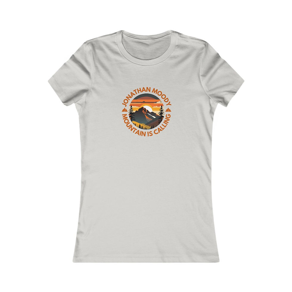 Thumbnail: Jonathan Moody - Mountain is Calling Women's Tee