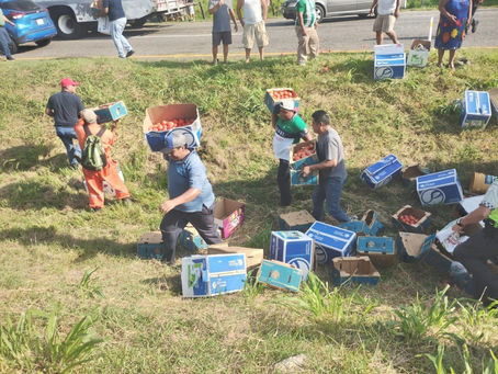 ¡SIN RESPETO! RAPIÑA MASIVA EN CARRETERA CÁRDENAS