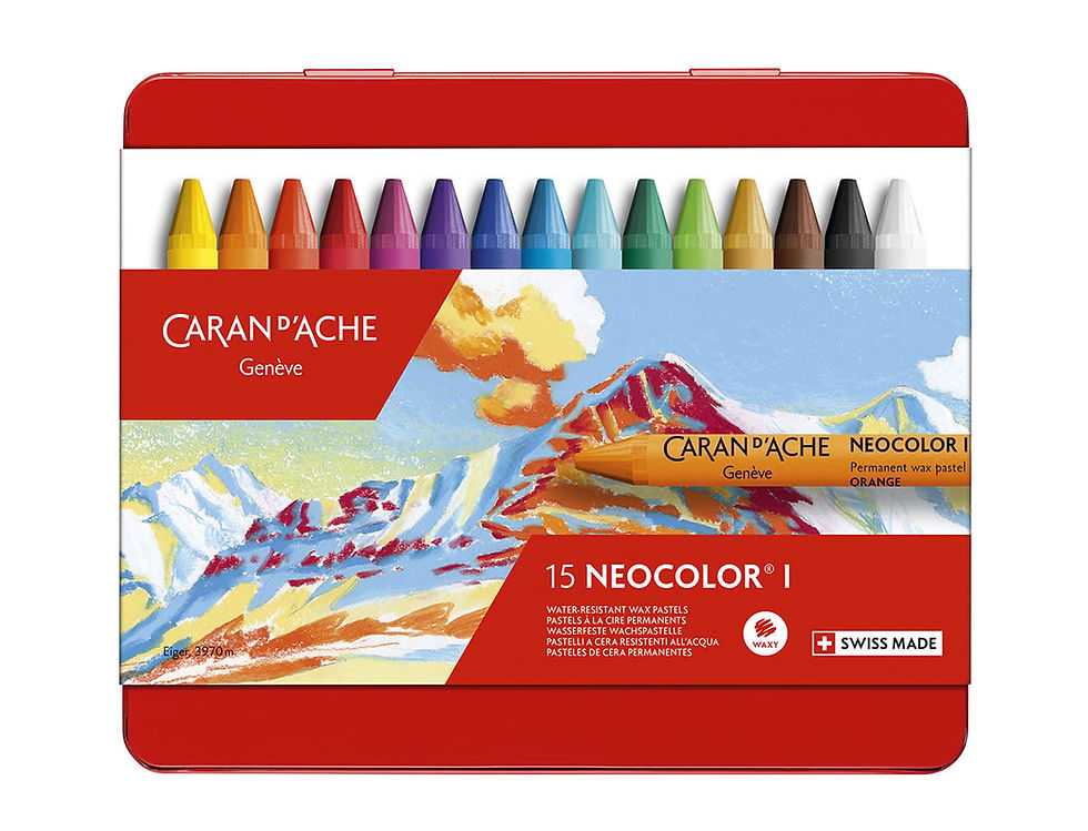 Miniature : Boîte de 15 craies NEOCOLOR® I - Caran d'Ache