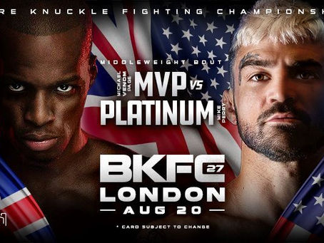 The Biggest Bare Knuckle Bout in History as The UK Takes on The United States - BKFC UK Ring Girls